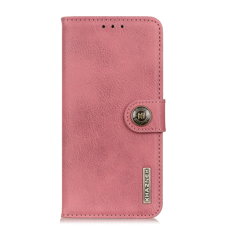 For Samsung Galaxy S21 5G KHAZNEH Cowhide Texture Horizontal Flip Leather Case with Holder & Card Slots & Wallet