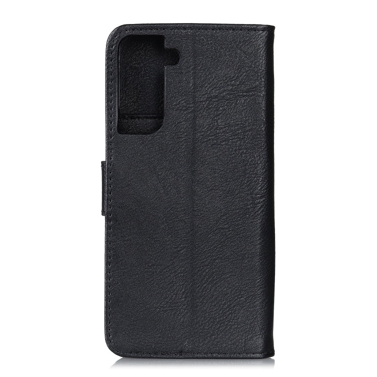 For Samsung Galaxy S21 Plus 5G KHAZNEH Cowhide Texture Horizontal Flip Leather Case with Holder & Card Slots & Wallet