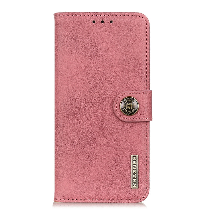 For Samsung Galaxy S21 Plus 5G KHAZNEH Cowhide Texture Horizontal Flip Leather Case with Holder & Card Slots & Wallet