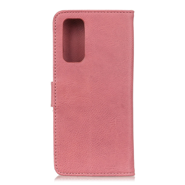 For Huawei P Smart 2021 KHAZNEH Cowhide Texture Horizontal Flip Leather Case with Holder & Card Slots & Wallet