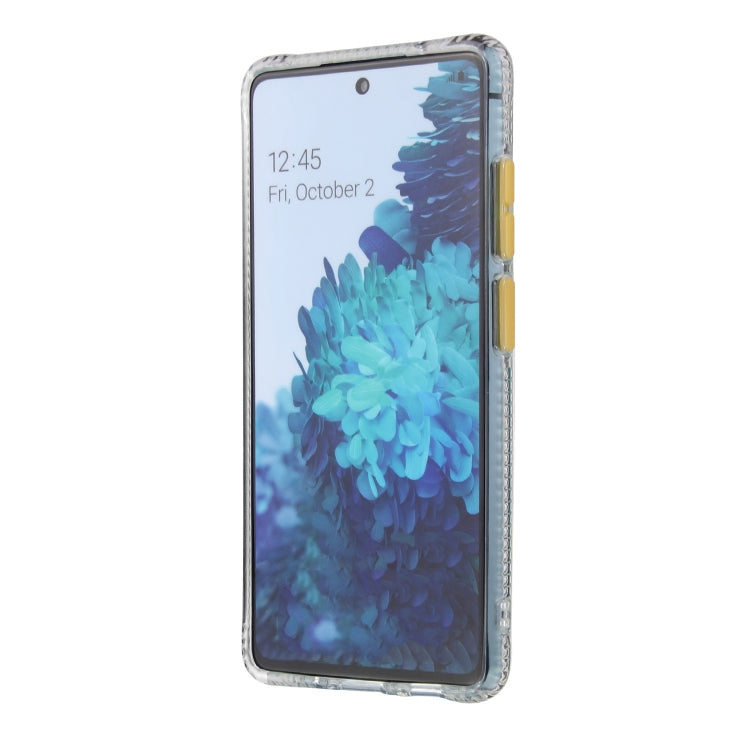 For Samsung Galaxy S20 FE Gradient Shockproof TPU Case with Detachable Buttons