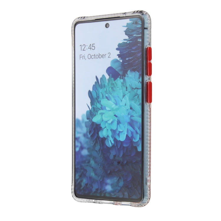 For Samsung Galaxy S20 FE Gradient Shockproof TPU Case with Detachable Buttons