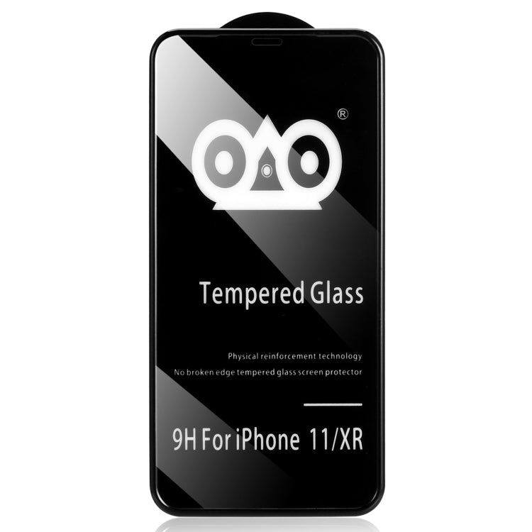 For iPhone XR 25pcs Shockproof Anti-breaking Edge Airbag Tempered Glass Film