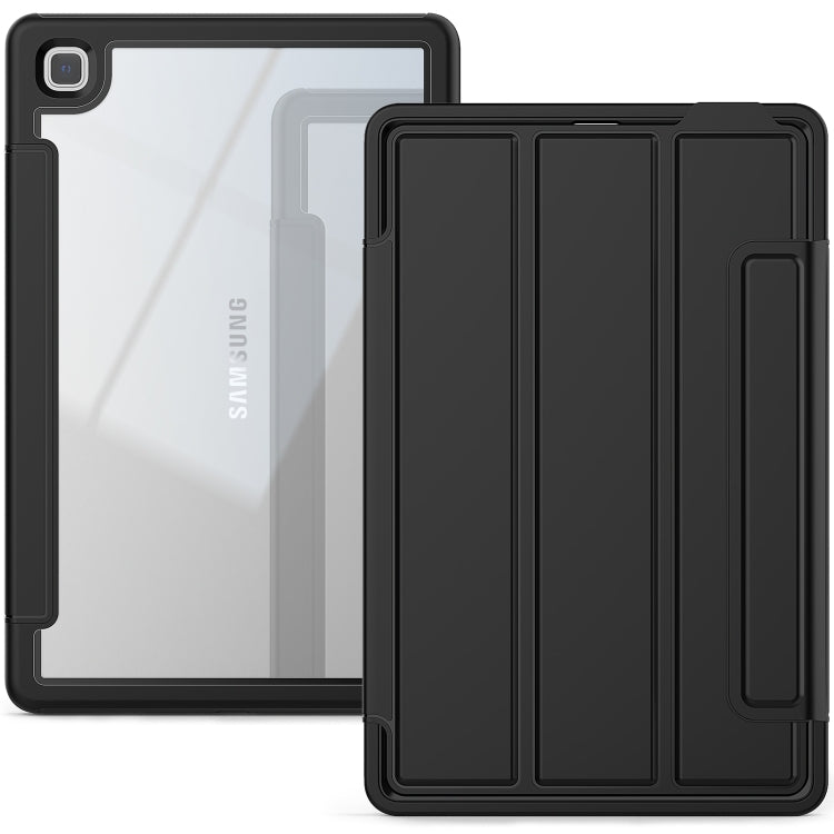 For Samsung Galaxy Tab A7 10.4 (2020) Acrylic + TPU Horizontal Flip Smart Leather Case with Three-folding Holder & Wake-up / Sleep Function