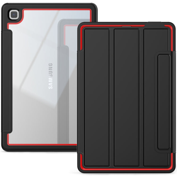 For Samsung Galaxy Tab A7 10.4 (2020) Acrylic + TPU Horizontal Flip Smart Leather Case with Three-folding Holder & Wake-up / Sleep Function