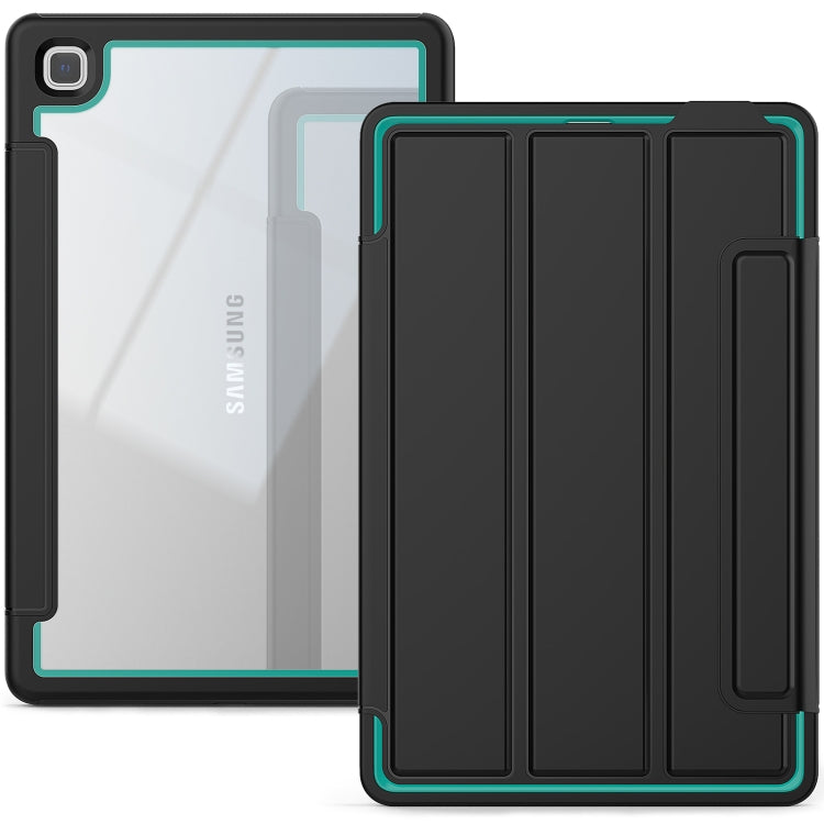 For Samsung Galaxy Tab A7 10.4 (2020) Acrylic + TPU Horizontal Flip Smart Leather Case with Three-folding Holder & Wake-up / Sleep Function