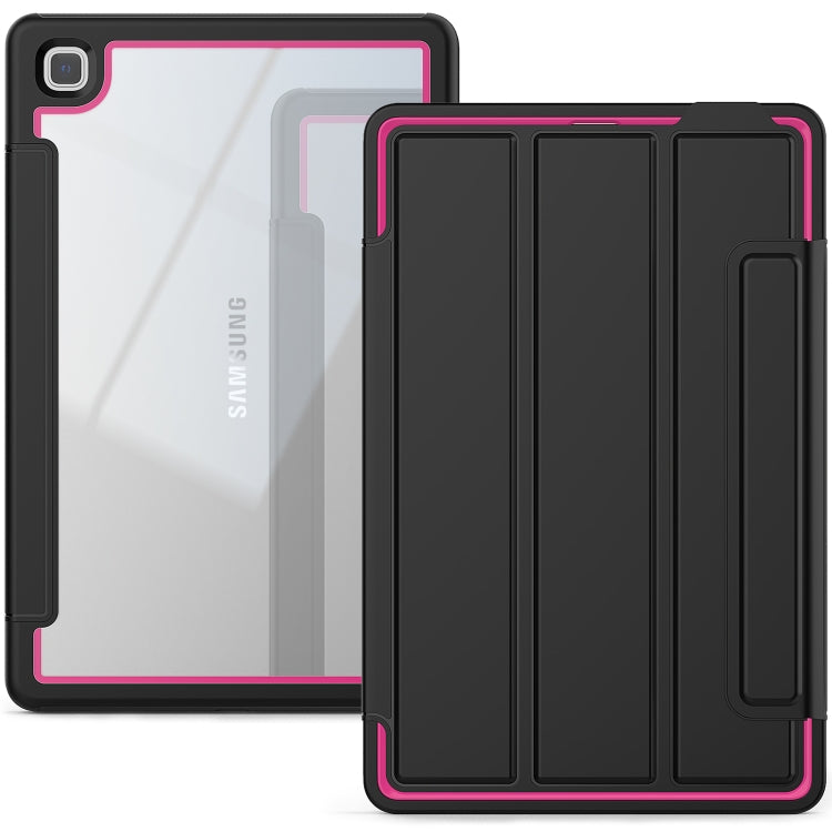 For Samsung Galaxy Tab A7 10.4 (2020) Acrylic + TPU Horizontal Flip Smart Leather Case with Three-folding Holder & Wake-up / Sleep Function