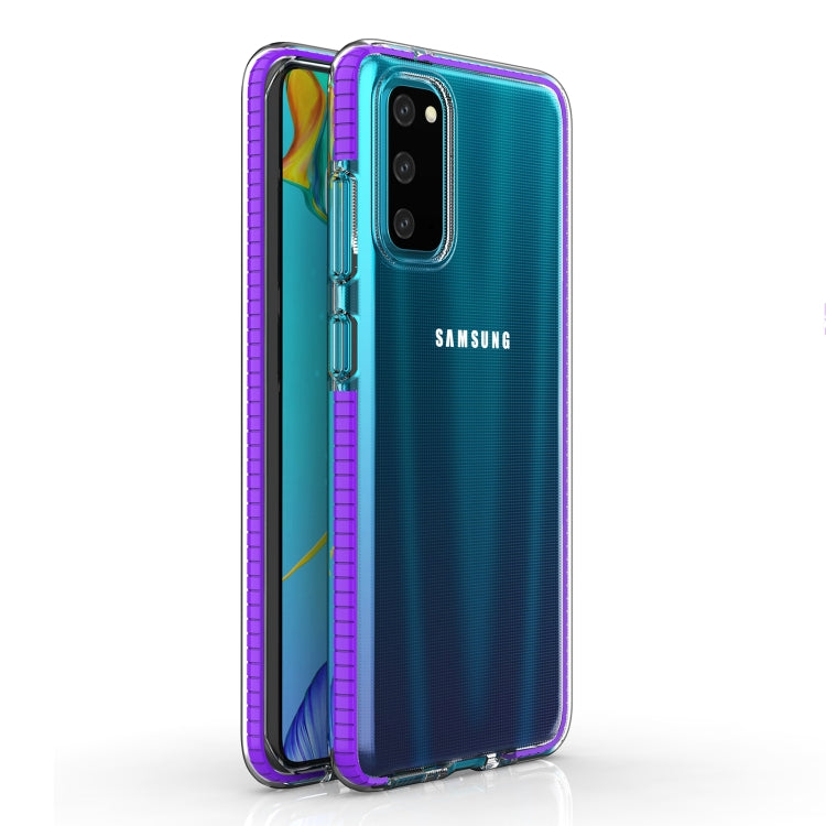 For Samsung Galaxy S20 TPU Double-color Shockproof Protective Case