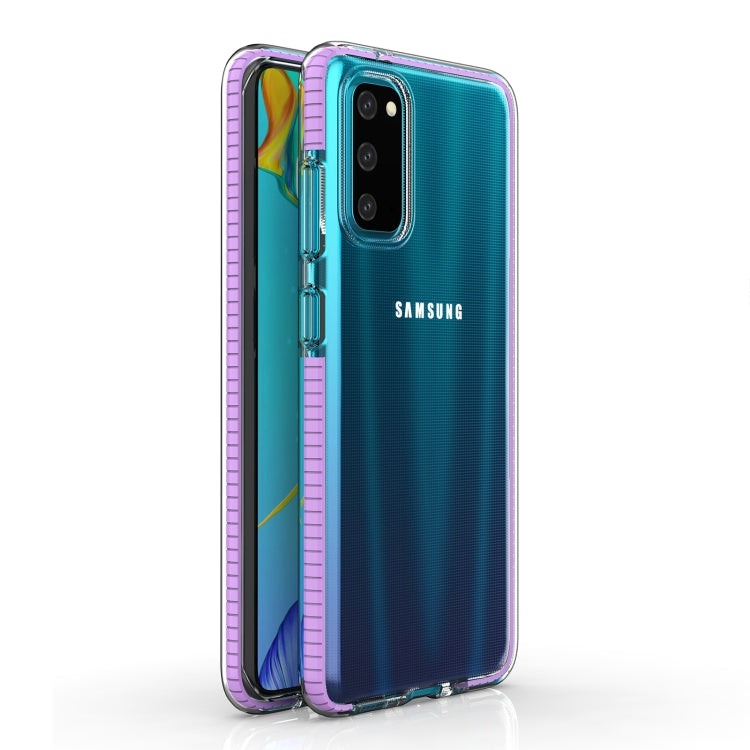 For Samsung Galaxy S20 TPU Double-color Shockproof Protective Case