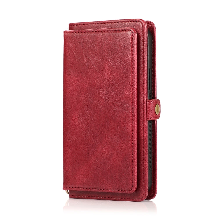For iPhone 12 mini Multiple Card Slots Detachable Magnetic Horizontal Flip Leather Case with Card Slots & Holder & Wallet