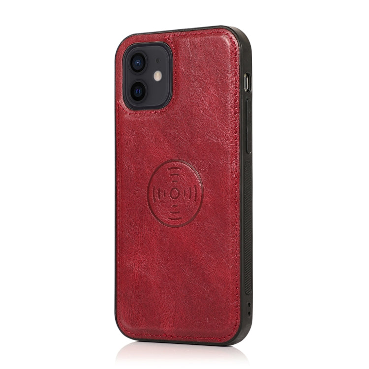 For iPhone 12 mini Multiple Card Slots Detachable Magnetic Horizontal Flip Leather Case with Card Slots & Holder & Wallet