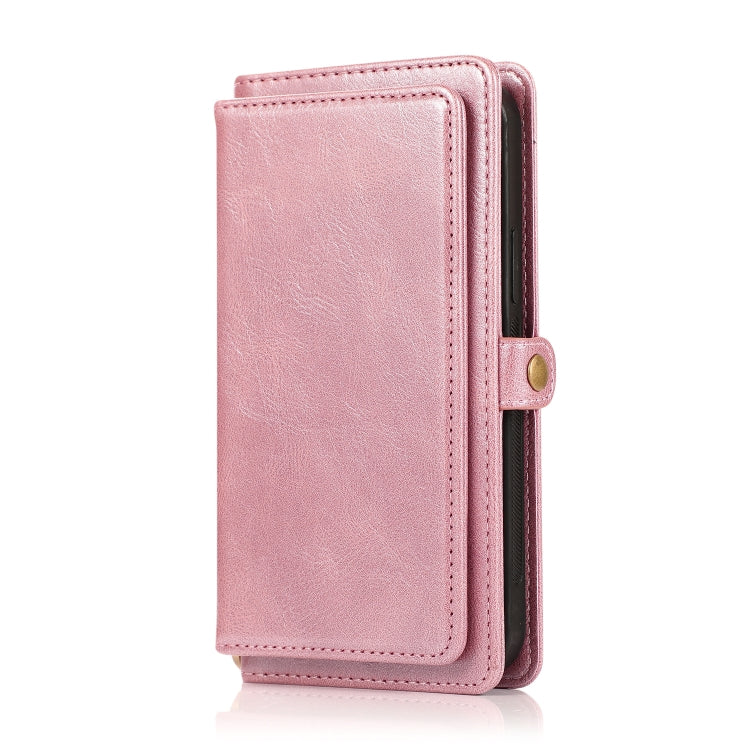 For iPhone 12 mini Multiple Card Slots Detachable Magnetic Horizontal Flip Leather Case with Card Slots & Holder & Wallet