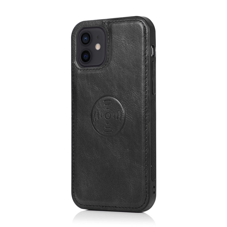 For iPhone 12 mini Multiple Card Slots Detachable Magnetic Horizontal Flip Leather Case with Card Slots & Holder & Wallet