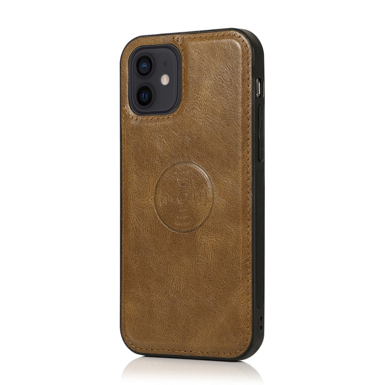 For iPhone 12 mini Multiple Card Slots Detachable Magnetic Horizontal Flip Leather Case with Card Slots & Holder & Wallet