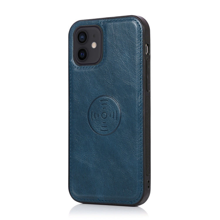 For iPhone 12 mini Multiple Card Slots Detachable Magnetic Horizontal Flip Leather Case with Card Slots & Holder & Wallet