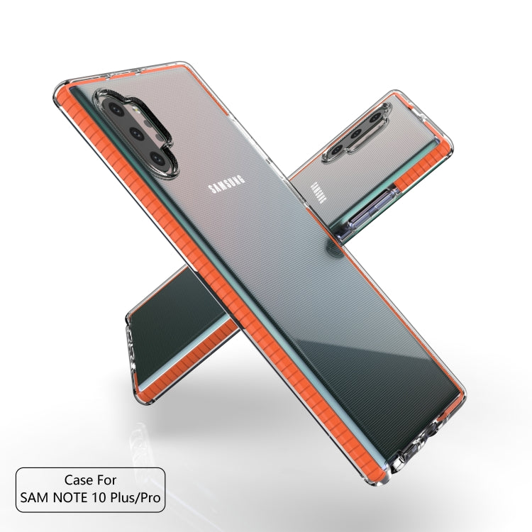 For Samsung Galaxy Note10+ TPU Double-color Shockproof Protective Case