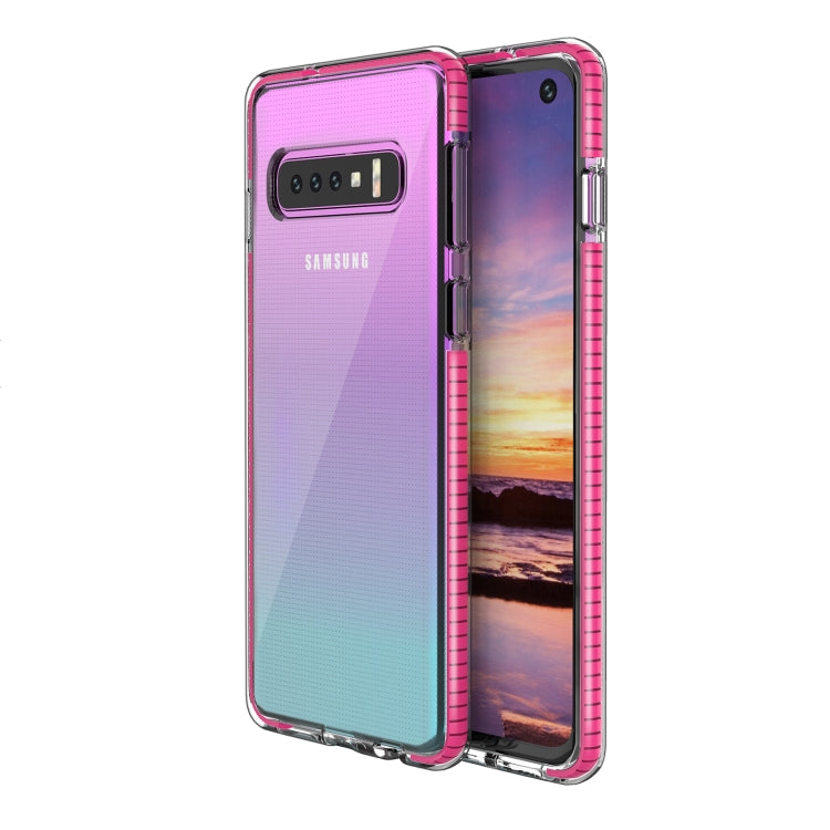 For Samsung Galaxy S10 TPU Double-color Shockproof Protective Case