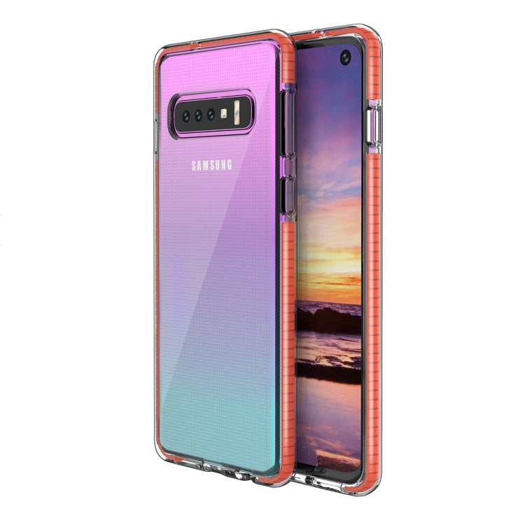 For Samsung Galaxy S10 TPU Double-color Shockproof Protective Case