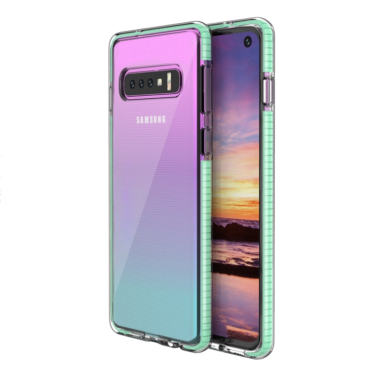 For Samsung Galaxy S10 TPU Double-color Shockproof Protective Case