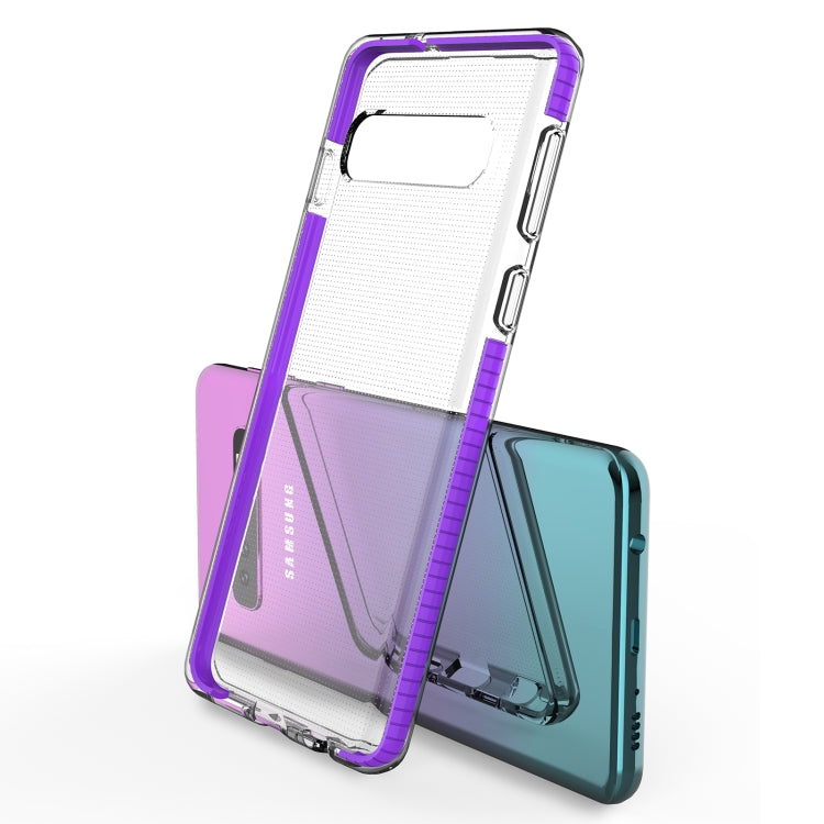 For Samsung Galaxy S10 TPU Double-color Shockproof Protective Case