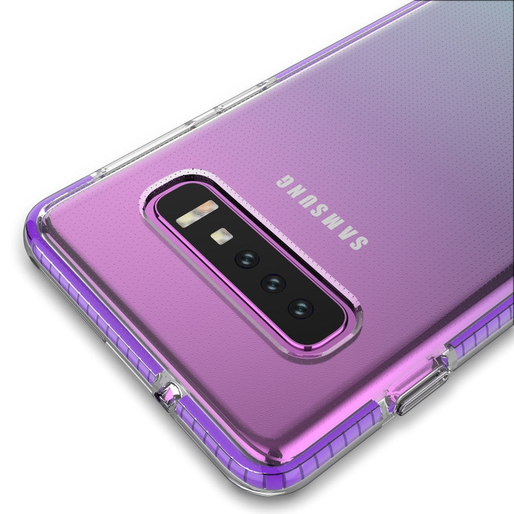 For Samsung Galaxy S10 TPU Double-color Shockproof Protective Case