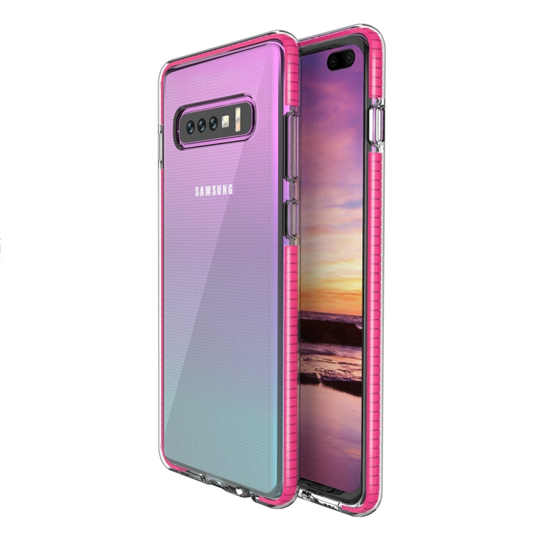 For Samsung Galaxy S10+ TPU Double-color Shockproof Protective Case