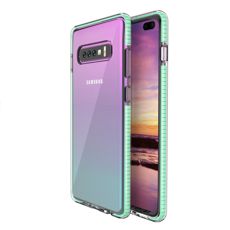 For Samsung Galaxy S10+ TPU Double-color Shockproof Protective Case