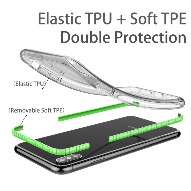 For Samsung Galaxy S10+ TPU Double-color Shockproof Protective Case