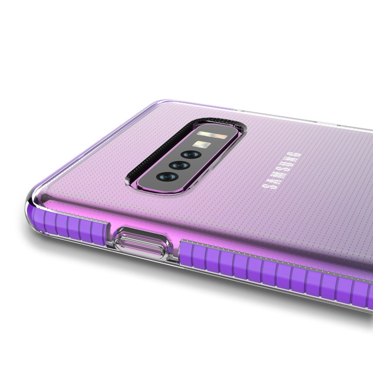 For Samsung Galaxy S10+ TPU Double-color Shockproof Protective Case