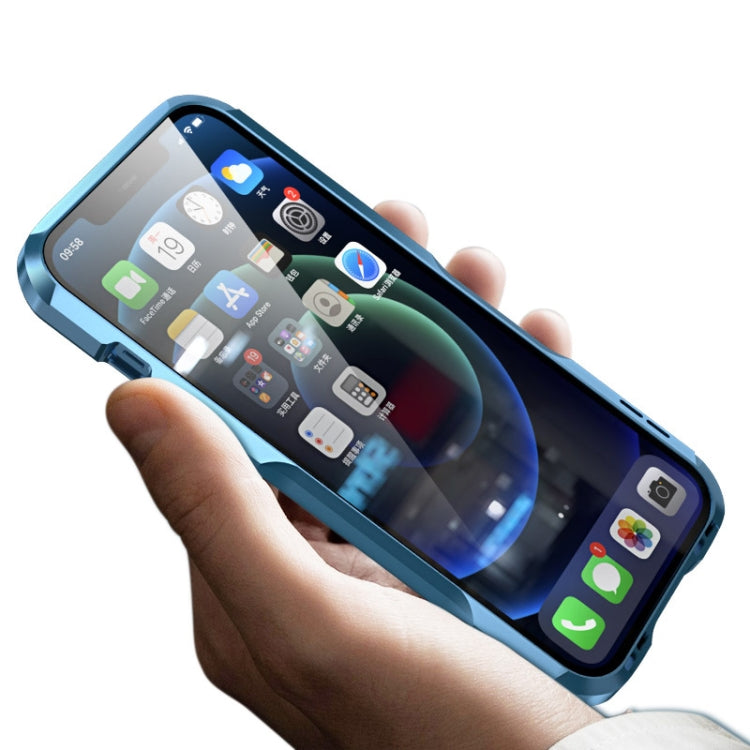 For iPhone 12 mini Sharp Edge Magnetic Adsorption Shockproof Case