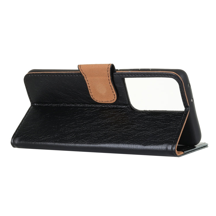 For Samsung Galaxy S30 Ultra / S21 Ultra Nappa Texture Horizontal Flip Leather Case with Holder & Card Slots & Wallet