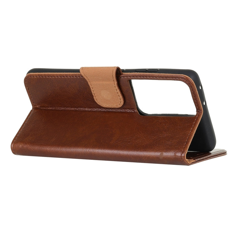 For Samsung Galaxy S30 Ultra / S21 Ultra Nappa Texture Horizontal Flip Leather Case with Holder & Card Slots & Wallet