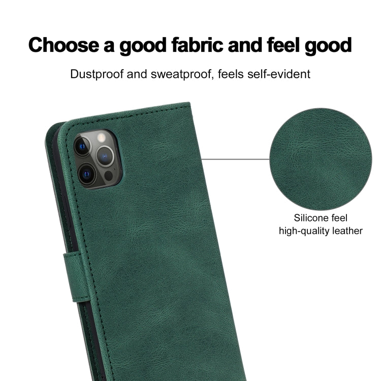 For iPhone 12 mini Stitching Calf Texture Horizontal Flip Leather Case with Holder & Card Slots & Wallet