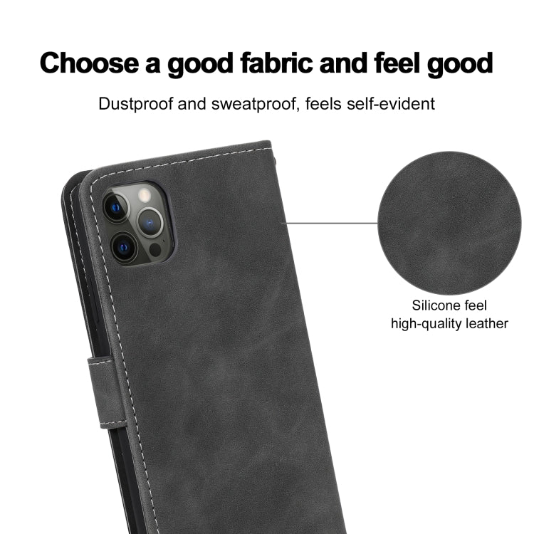 For iPhone 12 mini Stitching Calf Texture Horizontal Flip Leather Case with Holder & Card Slots & Wallet