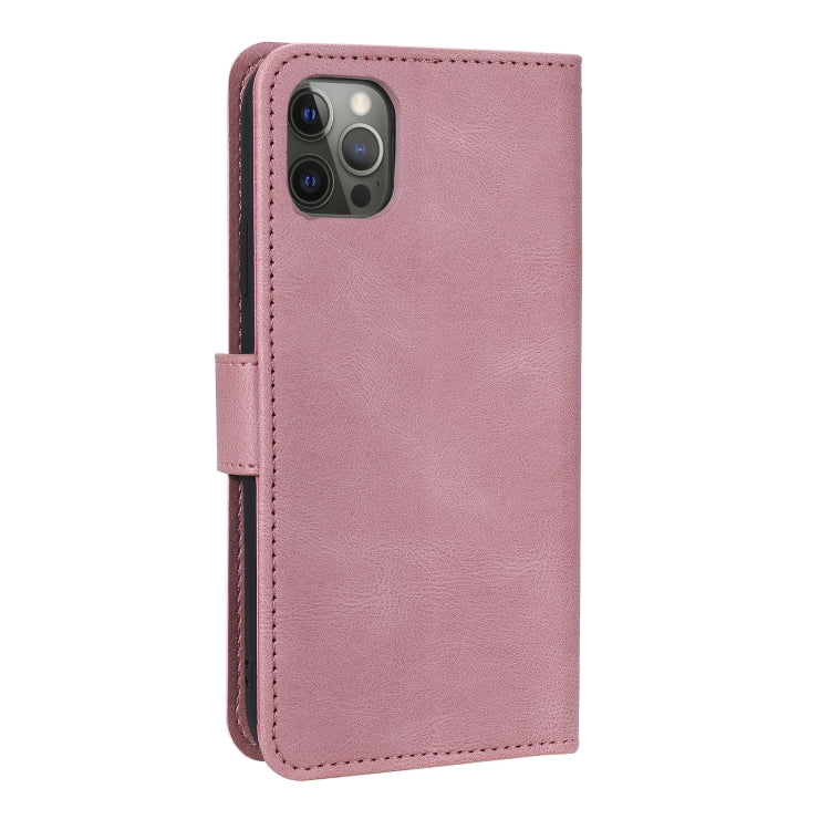 For iPhone 12 mini Stitching Calf Texture Horizontal Flip Leather Case with Holder & Card Slots & Wallet