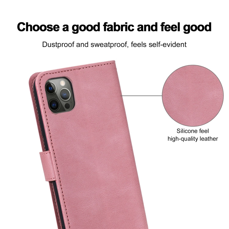 For iPhone 12 mini Stitching Calf Texture Horizontal Flip Leather Case with Holder & Card Slots & Wallet