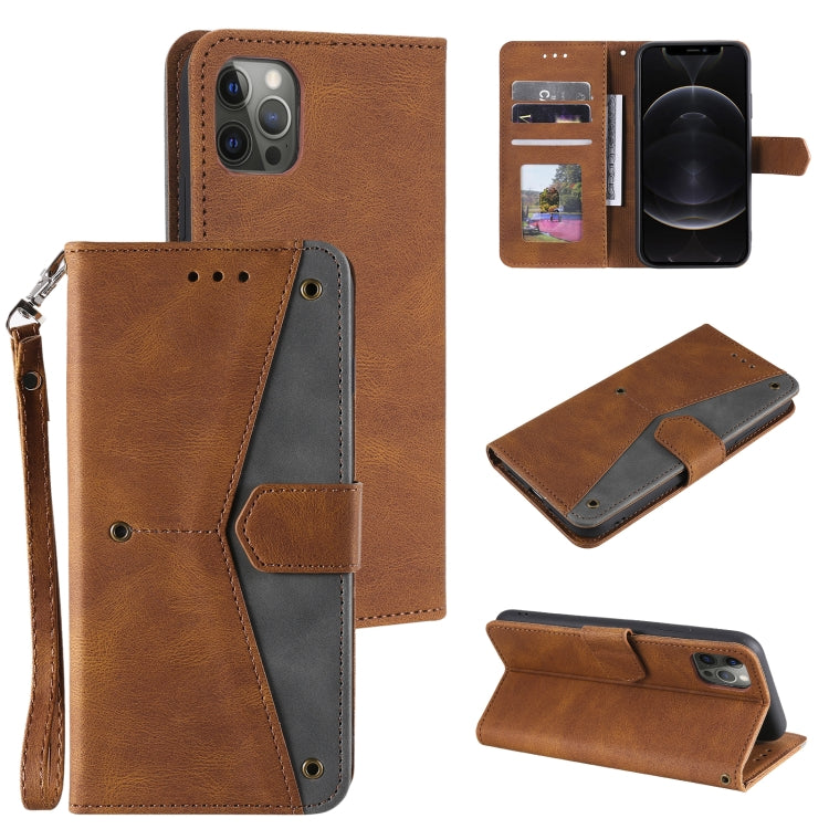 For iPhone 11 Pro Max Stitching Calf Texture Horizontal Flip Leather Case with Holder & Card Slots & Wallet