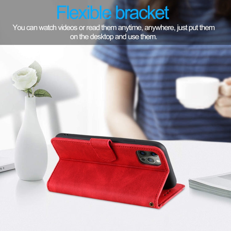 For iPhone 11 Pro Max Stitching Calf Texture Horizontal Flip Leather Case with Holder & Card Slots & Wallet