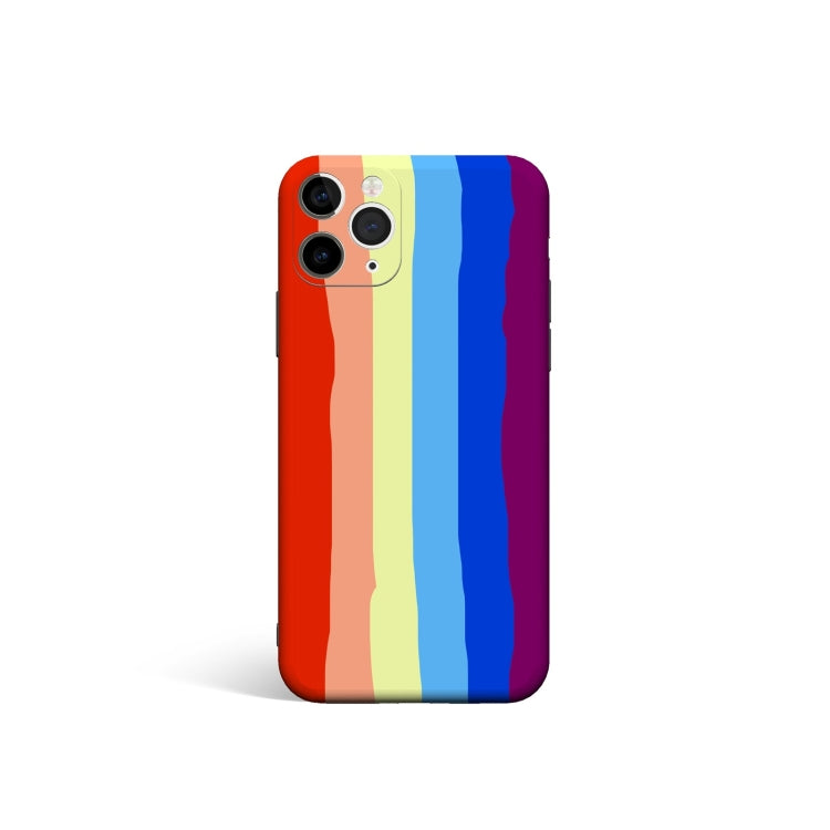 For iPhone 12 Pro Rainbow IMD Shockproof TPU Protective Case