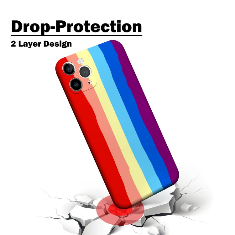 For iPhone 12 Pro Rainbow IMD Shockproof TPU Protective Case