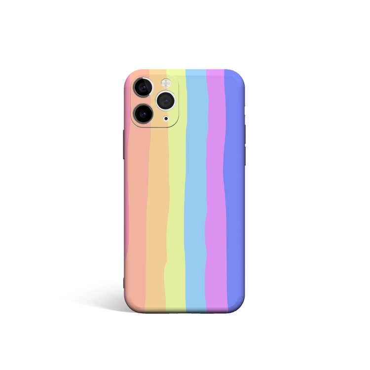 For iPhone 12 Pro Rainbow IMD Shockproof TPU Protective Case