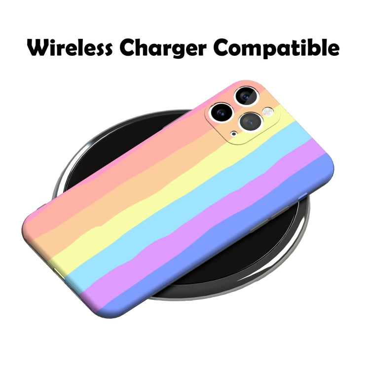 For iPhone 12 Pro Rainbow IMD Shockproof TPU Protective Case