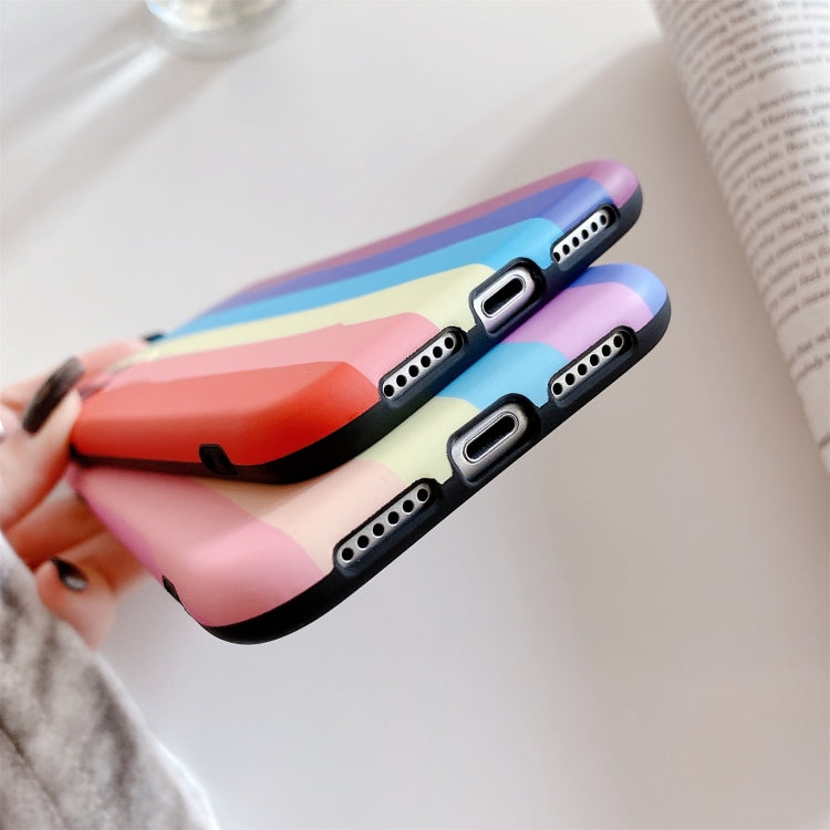 For iPhone 12 Pro Rainbow IMD Shockproof TPU Protective Case