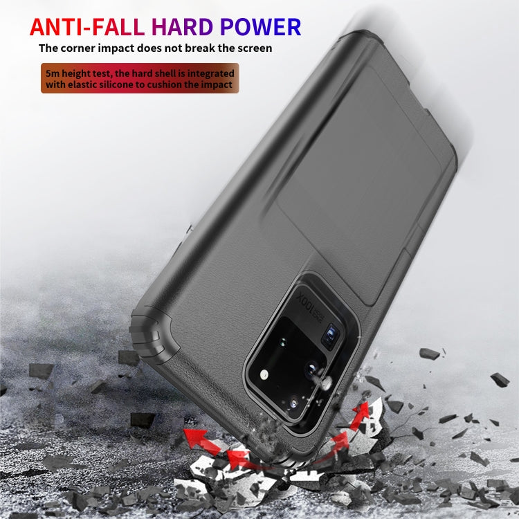 For Samsung Galaxy S20 Dustproof Pressure-proof Shockproof PC + TPU Case with Card Slot & Mirror