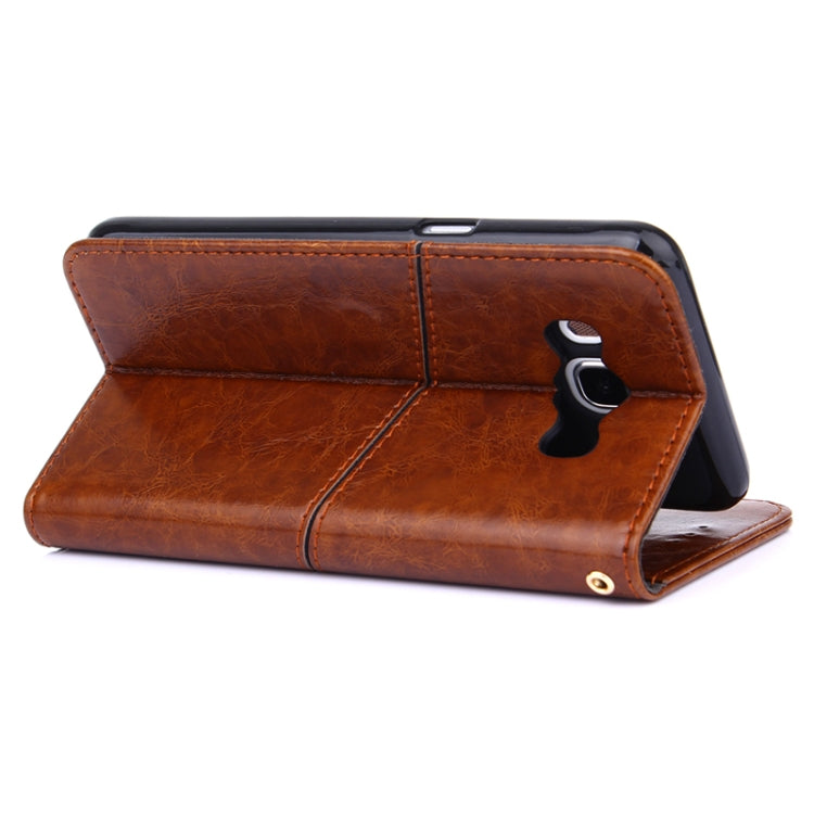 Geometric Stitching Horizontal Flip TPU + PU Leather Case with Holder & Card Slots & Wallet For iPhone 11 Pro