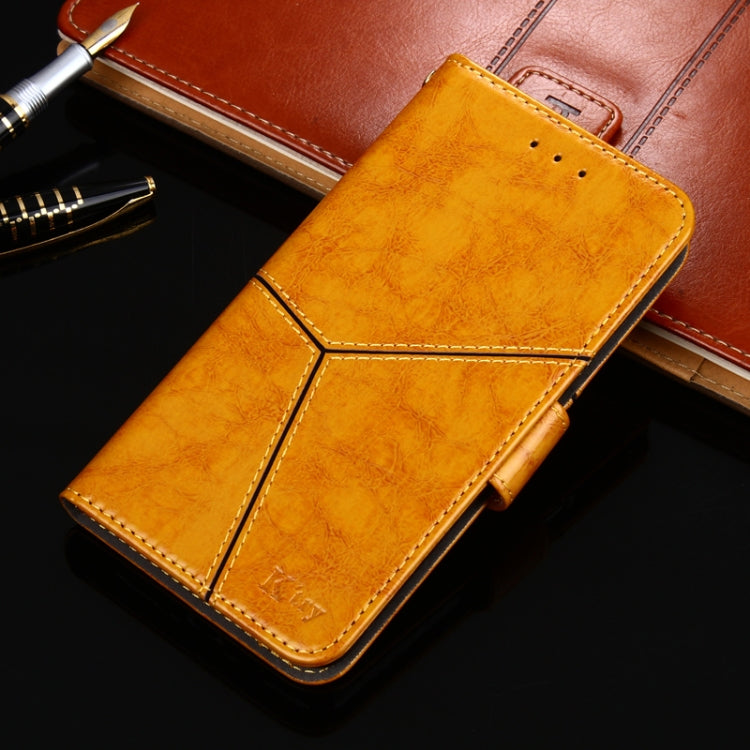 Geometric Stitching Horizontal Flip TPU + PU Leather Case with Holder & Card Slots & Wallet For iPhone 11 Pro Max