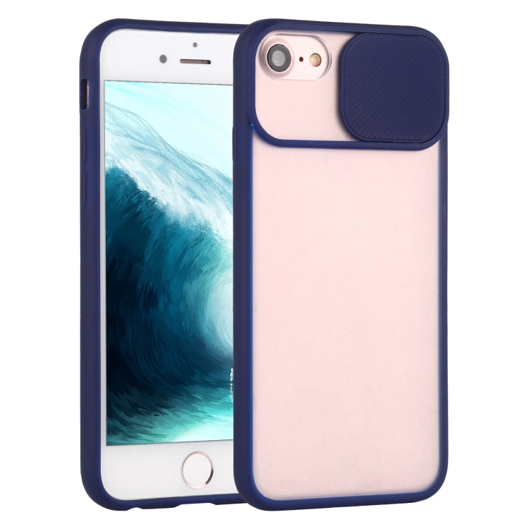 Sliding Camera Cover Design TPU Protective Case For iPhone SE / 8 / 7