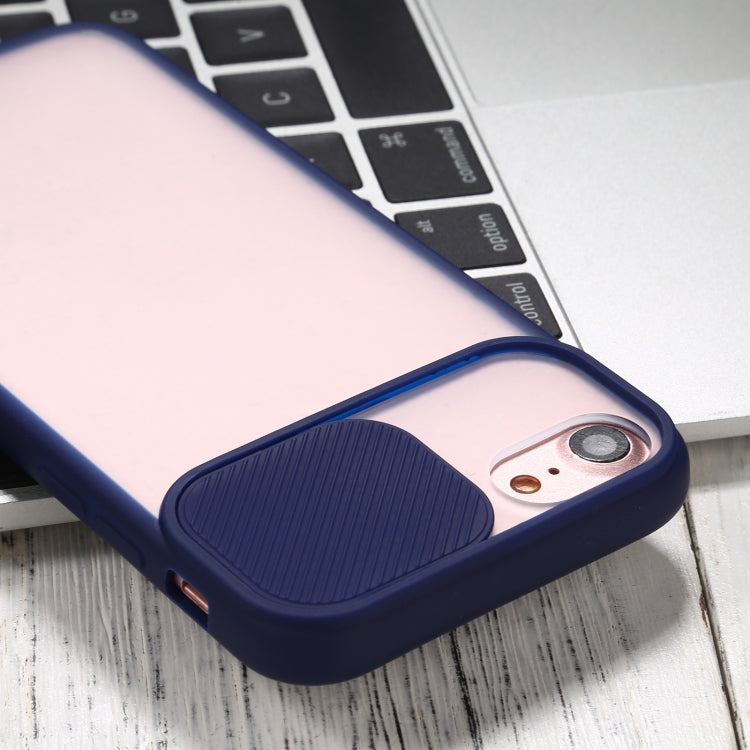 Sliding Camera Cover Design TPU Protective Case For iPhone SE / 8 / 7