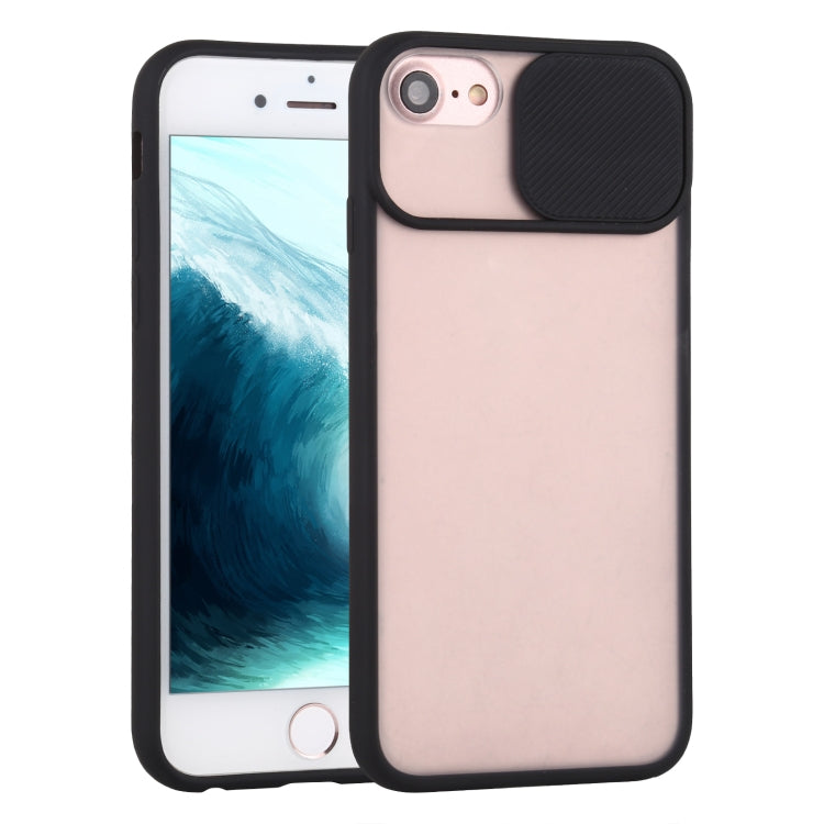 Sliding Camera Cover Design TPU Protective Case For iPhone SE / 8 / 7
