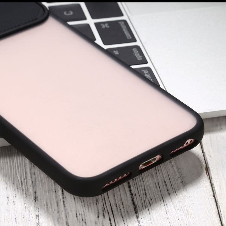 Sliding Camera Cover Design TPU Protective Case For iPhone SE / 8 / 7